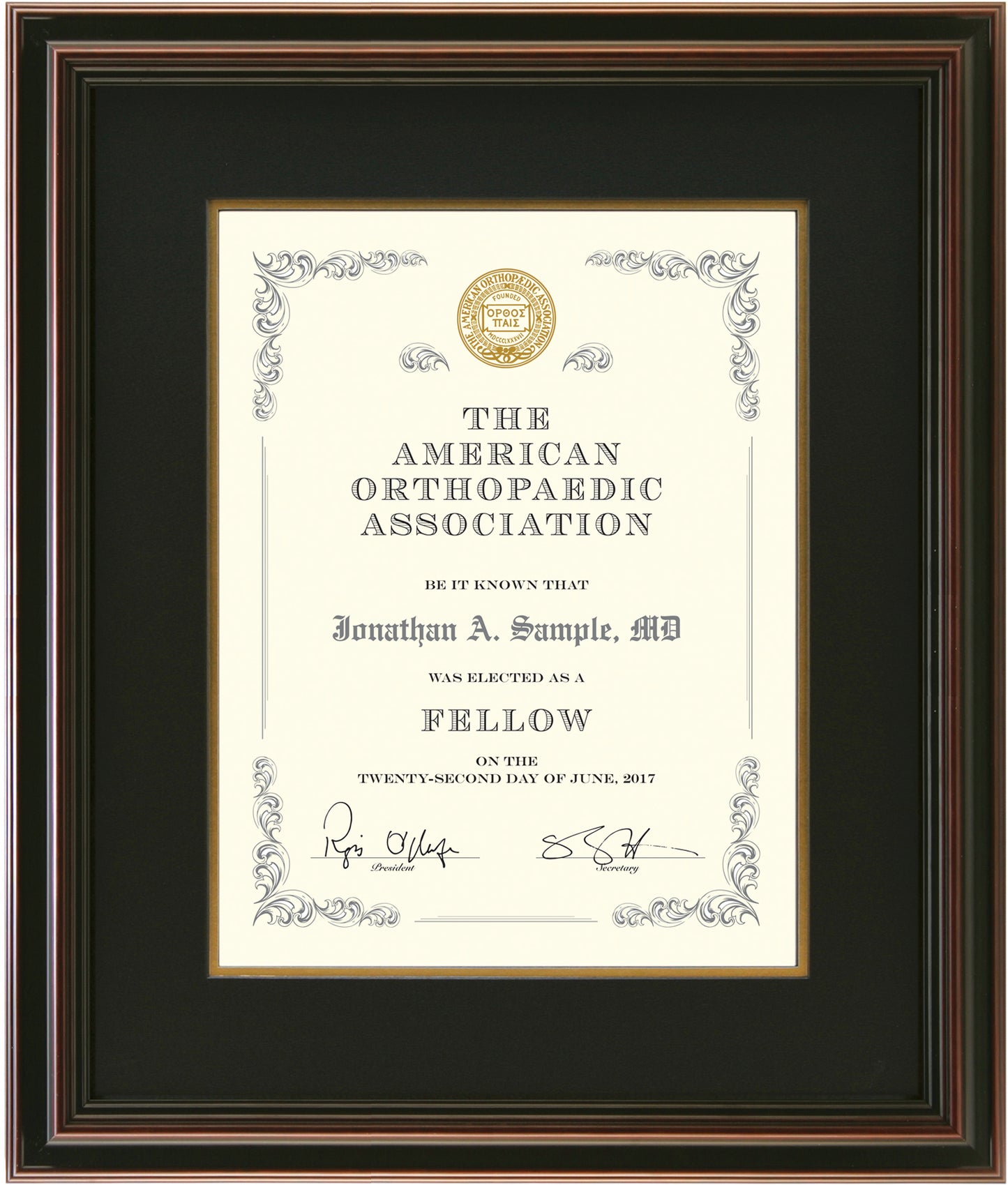 The Seville (Mahogany) CWF-18MB